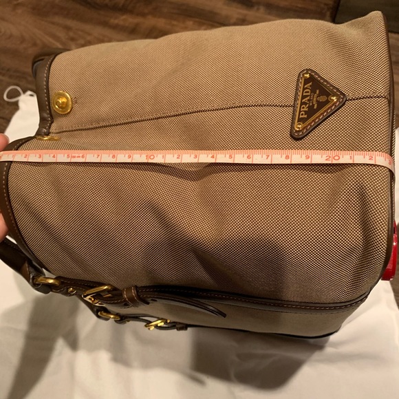 NEW ! PRADA LOGO JACQUARD handbag - Picture 5 of 10